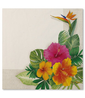 Tovaglioli Tropical 33 x 33 cm 3 confezioni