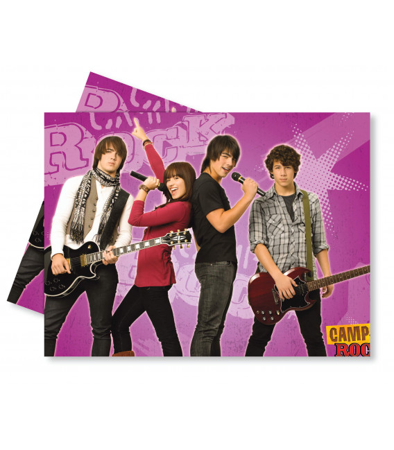 Tovaglia in Plastica 120 x 180 cm Camp Rock Disney Channel