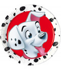 Piatto Piano Piccolo di Carta 20 cm La Carica dei 100 e 1 Dalmata Disney