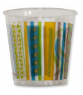 Bicchieri di Plastica 300 cc Ethnic 3 confezioni