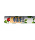 Tovaglia TNT a rotolo Rettangolare Rose Rosse 7 x 1,4 mt