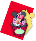 Biglietti Inviti Compleanno Minnie Cafè Disney