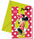 Biglietti Inviti Compleanno Minnie Fashion Boutique Disney