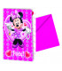 Biglietti Inviti Compleanno Minnie Party Disney