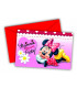 Biglietti Inviti Compleanno Minnie e Daisies Disney