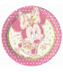 Piatto Piano Grande di Carta 23 cm Minnie Vintage Disney