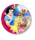 Piatto Piano Piccolo di Carta 20 cm Biancaneve Colour Disney