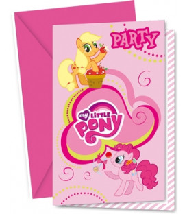 Biglietti Inviti Compleanno My Little Pony