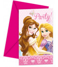 Biglietti Inviti Compleanno Princess Glamour Disney