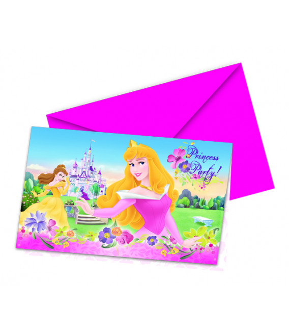Biglietti Inviti Compleanno Princess Journey Disney