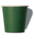 Tazzine da Caffè di Carta Verde 80 cc
