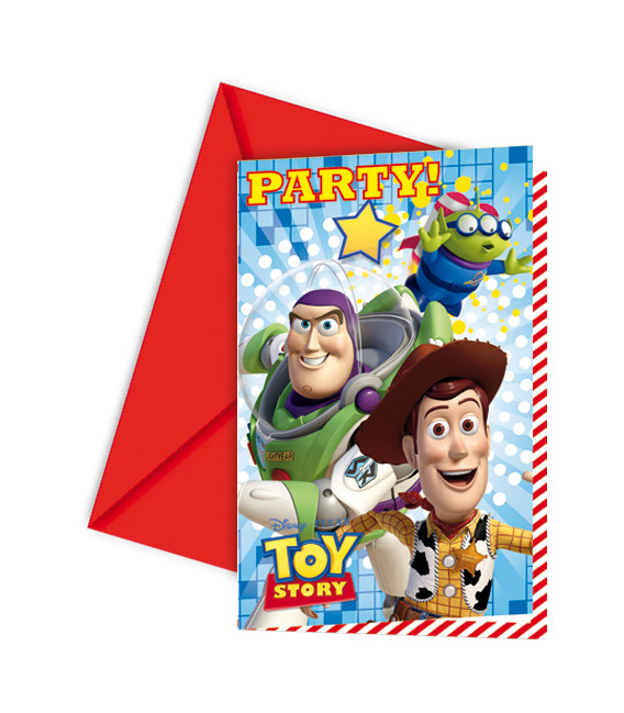 Biglietti Inviti Compleanno Toy Story Disney