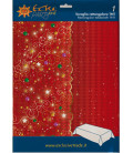 Tovaglia Rettangolare Natale in Rosso 140 x 240 cm