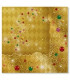 Tovaglioli XMAS LIGHT GOLD 33 x 33 cm 3 confezioni