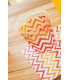 Tovaglioli Chevron Rosso 33 x 33 cm 3 confezioni