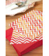 Tovaglioli Chevron Rosso 33 x 33 cm 3 confezioni