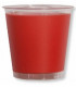 Bicchieri di Plastica Rosso Corallo 300 cc