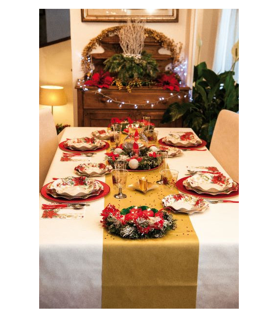 Tovaglioli Natale Romantico 33 x 33 cm 3 Confezioni