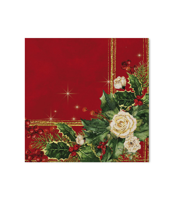 Tovaglioli Elegance Christmas 33 x 33 cm 3 confezioni