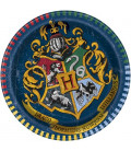 Piatto Piano Piccolo di Carta 17 cm Harry Potter Warner Bros