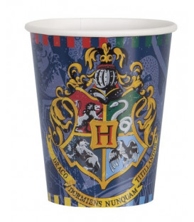 Bicchieri di Carta 270 ml Harry Potter Warner Bros