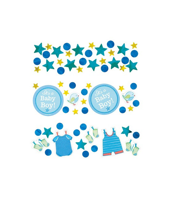 Confetti da tavola Vestitini - Shower with Love Boy