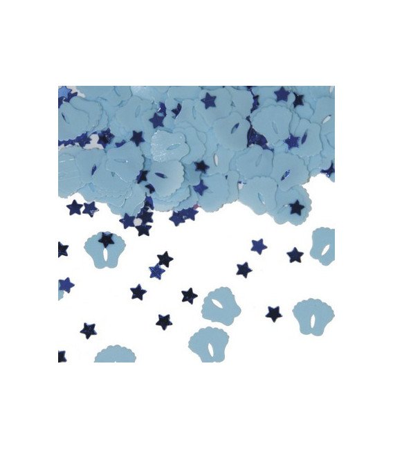 Confetti da tavola piedini azzurri 14g