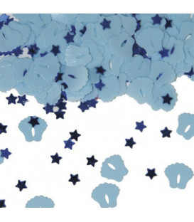 Confetti da tavola piedini azzurri 14g