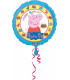 Pallone foil standard 17" - 42 cm Peppa Pig Happy Birthday