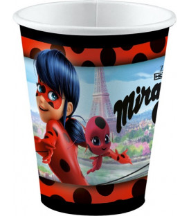 Bicchiere 250 ml Miraculous Lady Bug