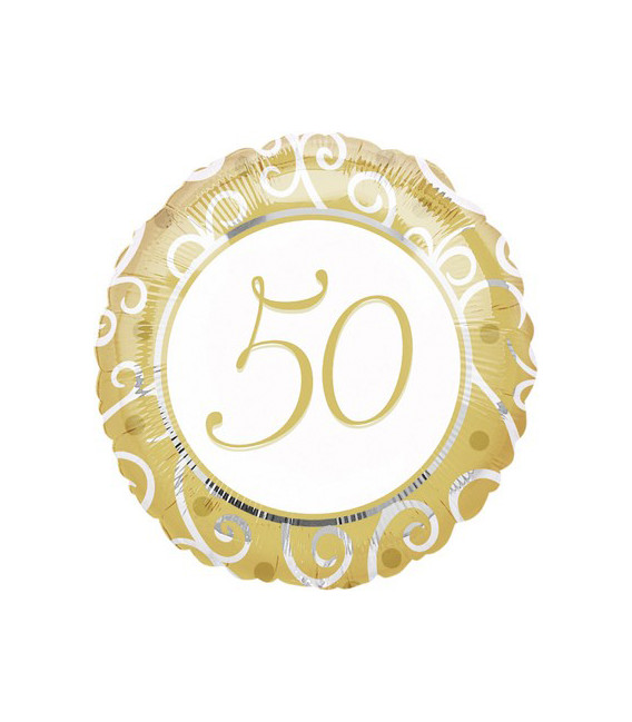 Pallone foil standard 50th Anniversary