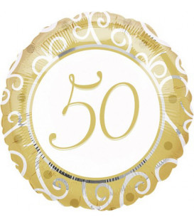 Pallone foil standard 50th Anniversary