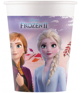 Bicchiere di carta compostabile Frozen II Disney