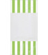 Sacchetti cellophane striped 13 x 25 cm Verde 10 Pz