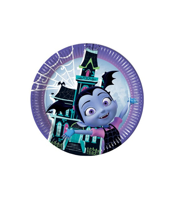 Piatto 23 cm Vampirina 8 pz