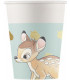 Bicchiere di carta 200 ml Bambi Disney