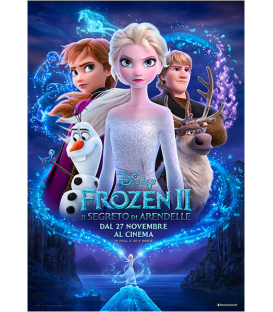 Piatto di carta Piano 23 cm Frozen II Disney