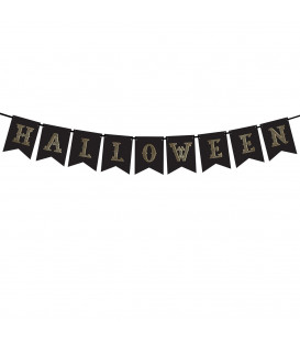 Festone Banner - Halloween Black PartyDeco