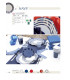 Bicchieri di Plastica Navy Blu 300 cc