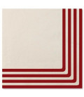 Tovaglioli Navy Rosso 33 x 33 cm 3 confezioni