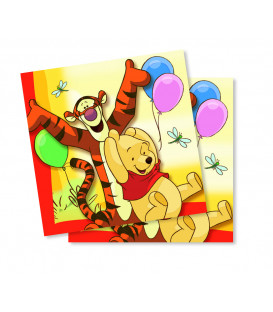 Tovagliolo 33 x 33 cm Winnie the Pooh Hugs Disney