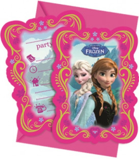 Biglietti Inviti Compleanno Frozen Disney