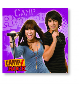 Tovagliolo 33 x 33 cm Camp Rock Disney Channel 3 Confezioni