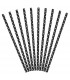 Cannucce Paper Straws Pois Nere 10 Pz PartyDeco