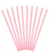 Cannucce Paper Straws Light Pink 10 Pz PartyDeco