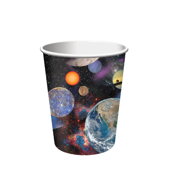 Bicchieri di carta 266 ml Space Blast