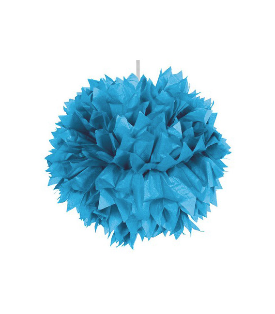 Fluffy carta 30 cm Turchese 1 pz