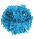 Fluffy carta 30 cm Turchese 1 pz