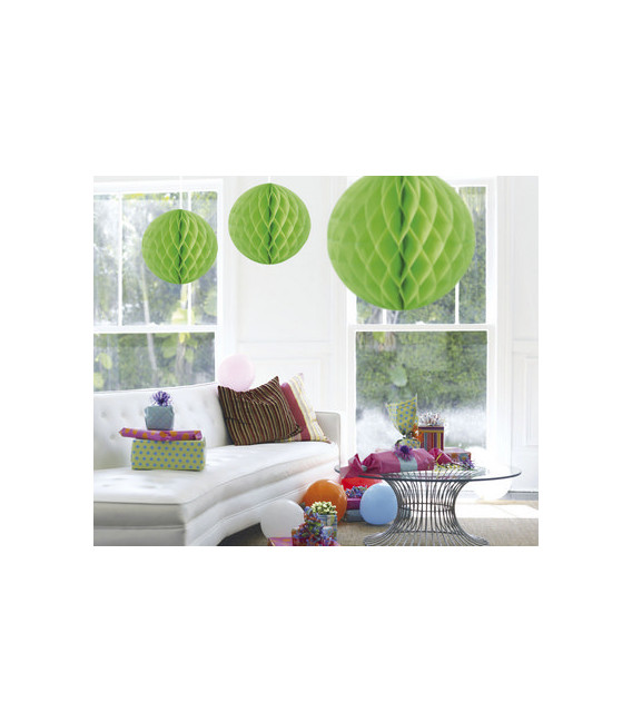 Palla nido d'ape 50 cm Verde Lime 1 pz