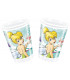 Bicchieri plastica 180/200 cc Fairyland treats disney